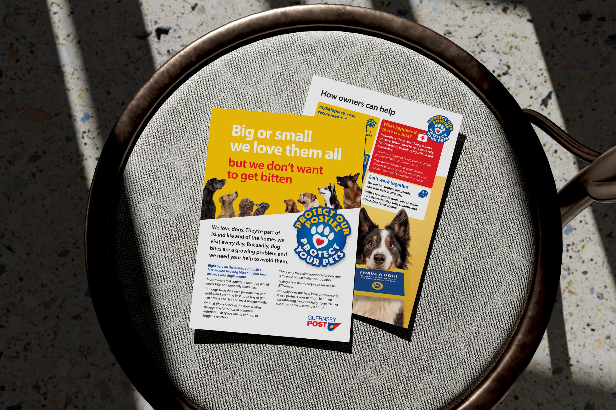 Guernsey Post Dog Bites Campaign